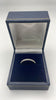 9ct diamond gold ring (N)