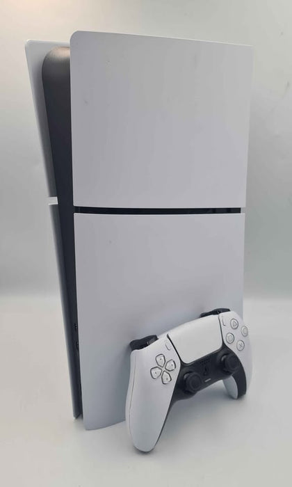 Sony PlayStation 5 Slim Digital Console - 825GB - Includes 1x White Controller (Unboxed)