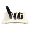 Black Wii Console with Wii fit board