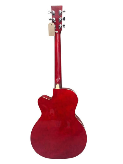 Stagg SA20 Red Semi Acoustic Guitar