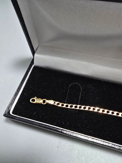 9ct Gold Bracelet 375 3.0G 7'' in Length
