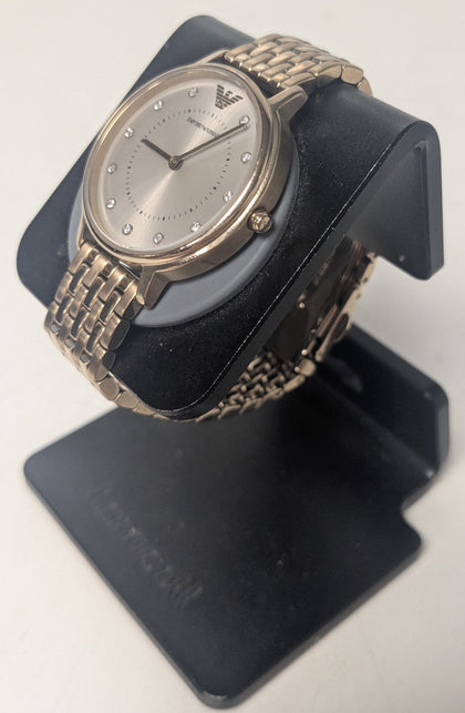 Emporio Armani AR11062 Rose Gold Stainless Steel Watch