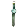Diesel MS9 Three Hand Green Transparent Watch