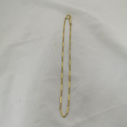 Hallmarked 18ct Gold Necklace - 17