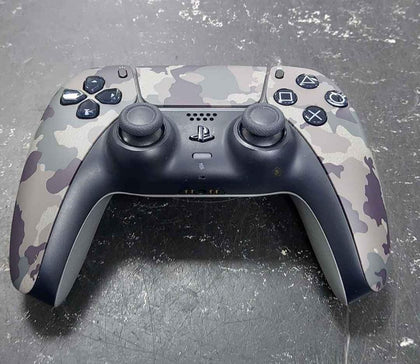 Sony ps5 official wireless controller grey controller camo .