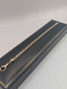 (9K Hallmarked&Tested), Gold Pattern Bracelet, Weight: 13G, 7" In Length