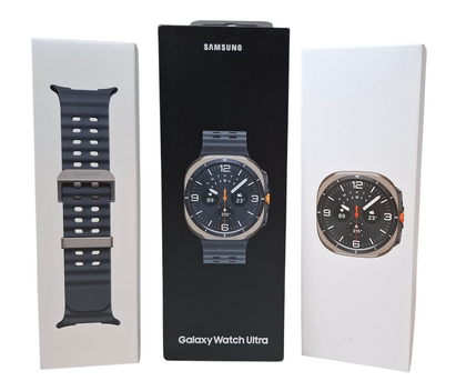 SAMSUNG Galaxy Watch Ultra LTE with Bixby - Titanium Silver & Dark Grey, 47 mm