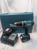 Makita LXT DHP453 18v Cordless Combi Drill Kit With 2x 3.0ah Batteries & Charger
