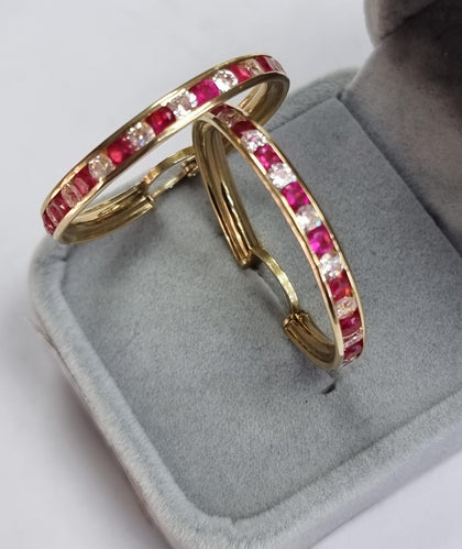 9ct Yellow Gold Hoop Earrings