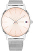Tommy Hilfiger Women's Silver Stainless Steel Watch ( Mesh Bracelet )