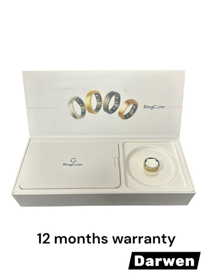 RingConn Gen 2 Bluetooth Smart Ring Royal Gold - size 08