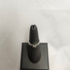 9ct White Gold Diamond Ring - Size L/M