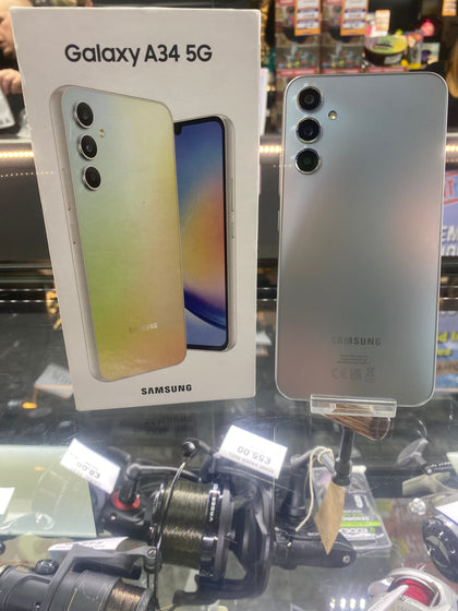 Samsung Galaxy A34 5G 128GB - Silver PRESTON