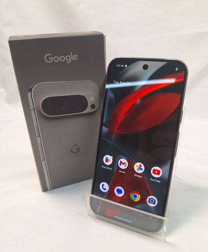 Google Pixel 9 Pro 256GB Obsidian grey smartphone boxed unlocked