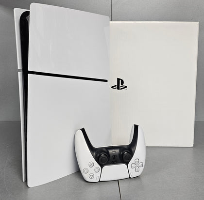 SONY Playstation 5 Slim Digital Edition Console, 1TB, White, Boxed