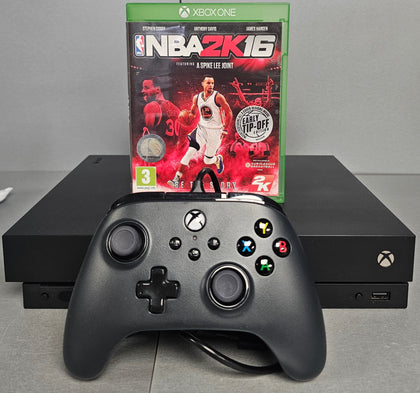 Xbox One X Console, 1TB, Black, Unboxed + 1 Game
