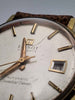 Vintage 1960's Tissot Visodate Seastar Seven Manual Wind Automatic Unboxed W/ Generic Leather Strap
