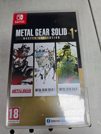 Switch Metal Gear Solid Master Collection Vol. 1