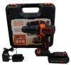 Black and Decker Cordless Hamer Drill, Battery, Power Dock and Hard Case