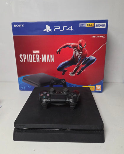 Playstation 4 Slim Black 500 GB with 2 Games Boxed