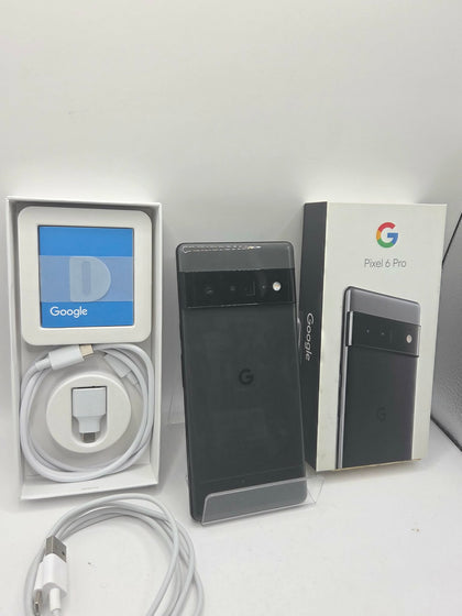 Google Pixel 6 Pro - 128GB - Stormy Black - Unlocked -Boxed