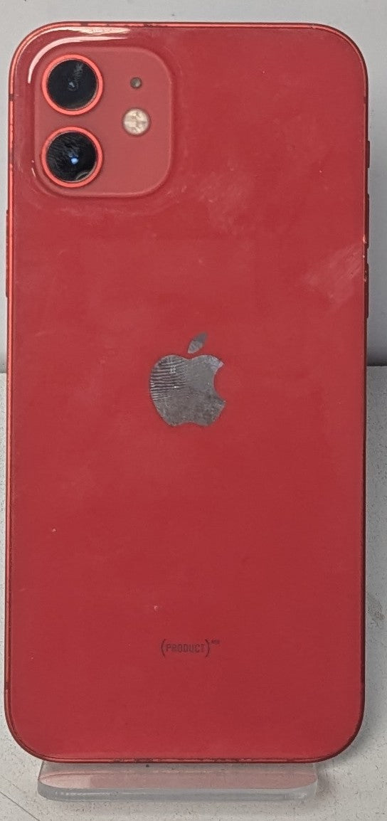 Apple iPhone 12 64GB (PRODUCT) RED - Unlocked *87% Battery Health