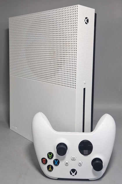 Microsoft Xbox One S Console, 500GB, White, Unboxed