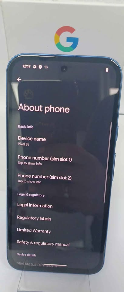 Google pixel 8A