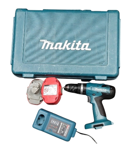 Makita 8391D Combi-drill w/2 batteries,charger and case