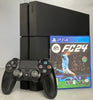 Sony Playstation 4 500GB Black Console Bundle ( + FC24 ) ** Unboxed **