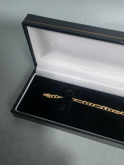 9ct GOLD B/LET 375 2.2g 7'' in Length