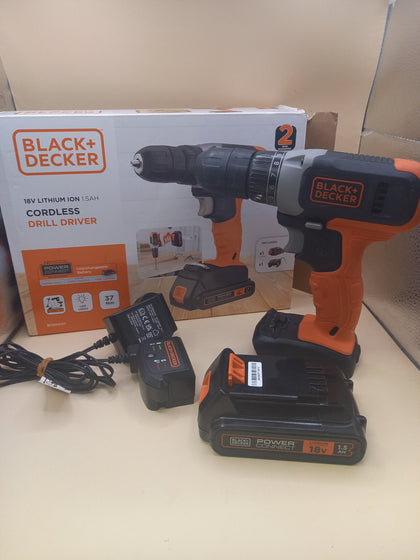 Black Decker Cordless Drill Driver BCD001C1