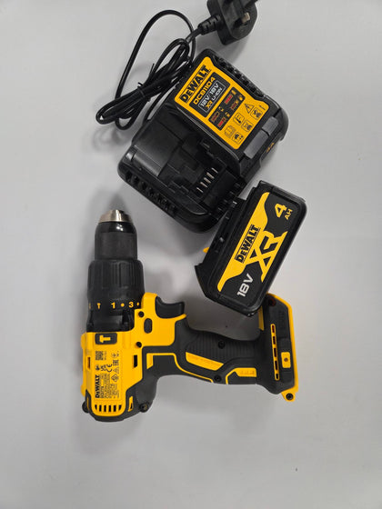 DeWALT DCD778N 18V XR Brushless Hammer Drill Driver with 4ah Battery & charger