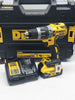 DeWALT 18v Cordless Brushless LI-ION Combi Hammer Drill With 18V 5.0AH Batter, DCB115 Charger & T-Stak Case