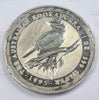 1995 Australia Kookaburra $1 Silver 1oz Coin **DAMAGED**