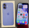 Apple iPhone 16 128GB Ultramarine, 91% Battery Health ***Unlocked, Boxed***
