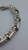 925 Sterling Silver Patterned Lego Bracelet - 9" Long - 23.13 Grams *BRAND NEW*