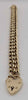 9ct Yellow gold bracelet 52.3g with hart lock hallmarked and Boxed