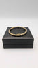 9CT (375) Yellow Gold Hinged Bangle, 7.4G, Unboxed