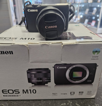 Canon EOS M10 + 15-45mm Lens