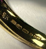 9ct Two Toned Gold Diamond Ring - Size P