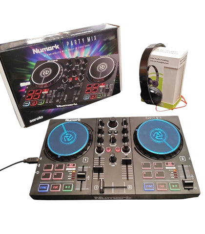 Numark Party Mix w/Soundlab Headphones**Boxed**