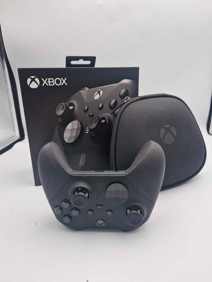 Official Xbox Elite Series 2 Controller – Black – Wireless – With Case & Full Accessories