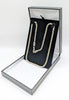 925 Hallmarked Silver, Byzantine Weave Necklace, 21", 54.02g