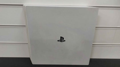 Sony PlayStation 4 Pro Console, 1TB Glacier White, Unboxed With Wireless Controller With Power Leads