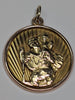 9CT GOLD ST CHRISTOPHER PENDANT