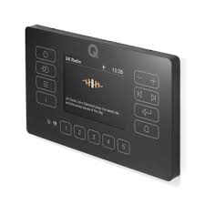 Q Acoustics E120 Black Bluetooth Ceiling Speaker System with DAB+ Radio