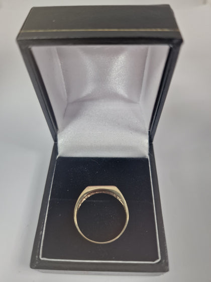 Gold Ring 9CT Size M 2.0G.
