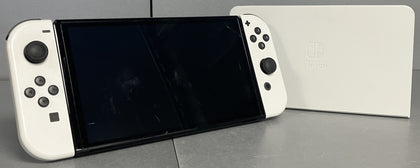Nintendo Switch OLED White Edition Console Bundle ( + Unboxed FIFA 19 ) ** Unboxed **