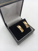 9CT Gold Pattern Earrings, Hallmarked 375 - 0.7Grams  - BOXED